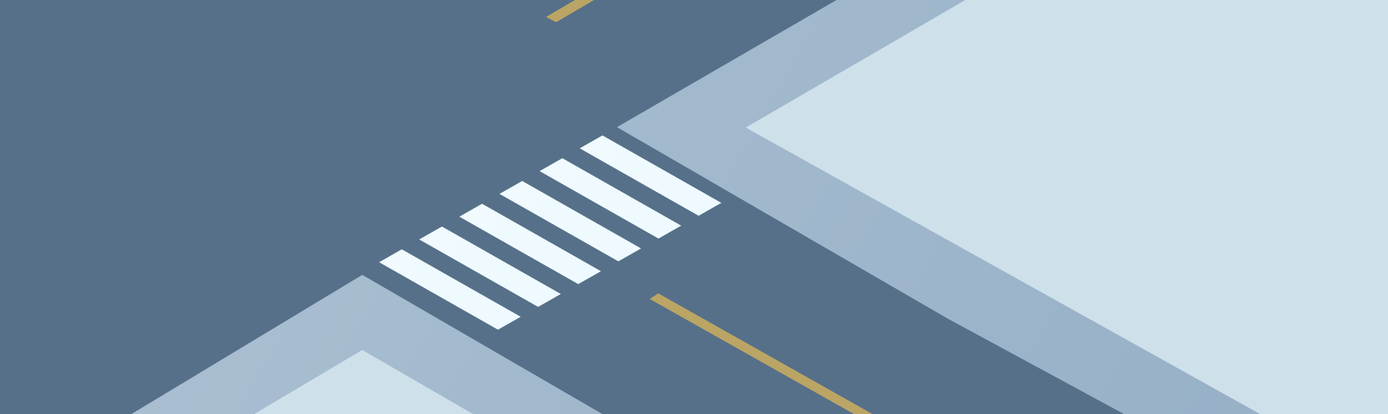 Sharing the road - What is the crosswalk used for?