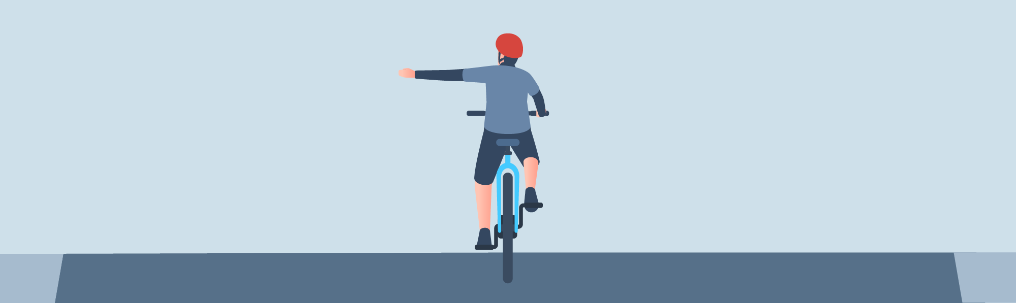 Sharing the road - How should a cyclist signal his left or right turn?