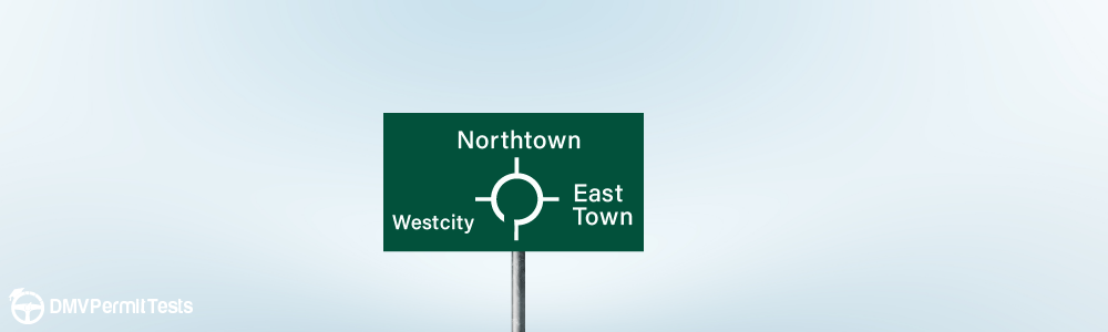 Traffic Signs - You are approaching a roundabout and see this sign. What is its purpose?