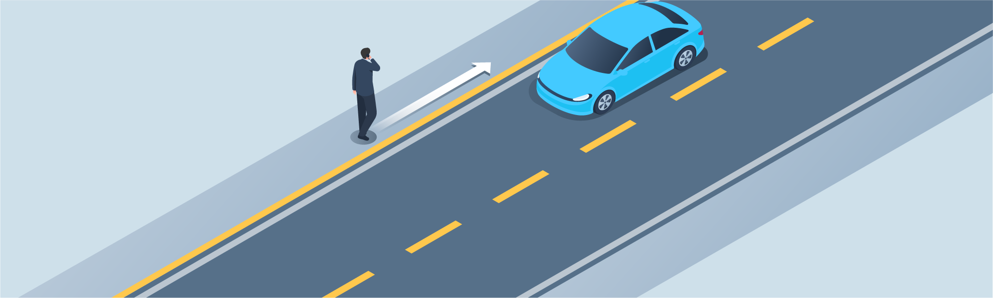 Sharing the road - Why should you be more cautious when driving near pedestrians using mobile phones or other hand-held devices?