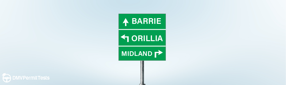 Traffic Signs - You are driving on a highway and see this sign. What does it indicate?