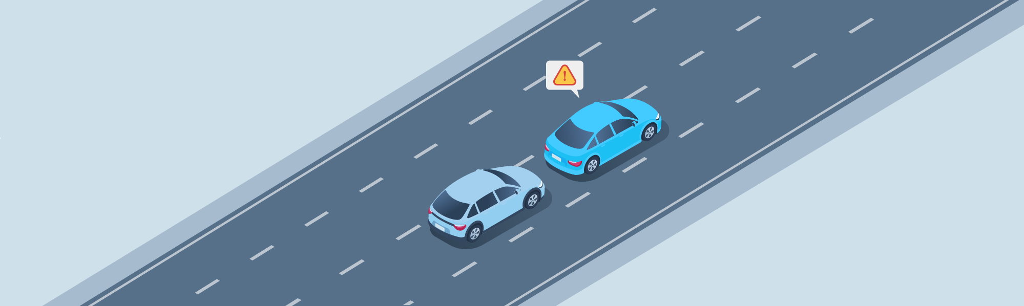 Driving along - What should you do if you find yourself being followed too closely by another driver?
