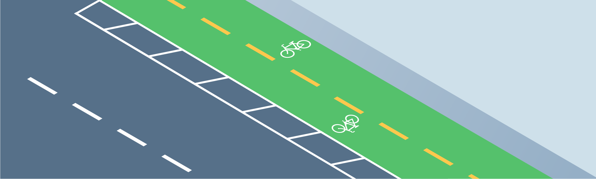 Sharing the road - What is the purpose of separated bicycle lanes, also known as cycle tracks and protected bike lanes?